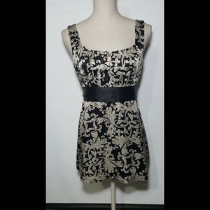 White House Black Market Womens Silk Tunic Top